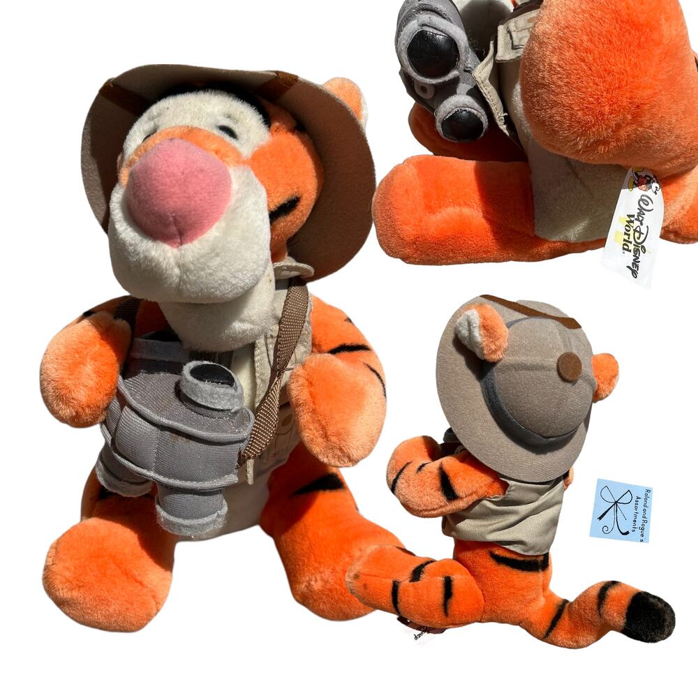 Disneyland Walt Disney World Tigger Safari Plush